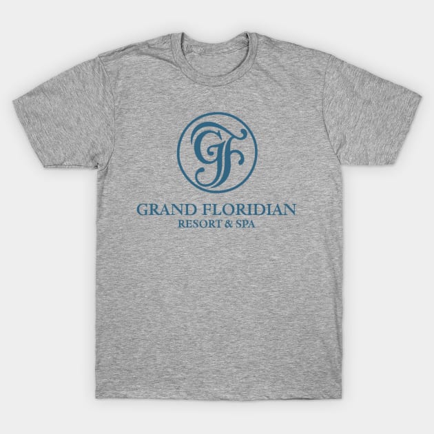 Grand Floridian Resort Logo - 4 T-Shirt by Mouse Magic with John and Joie